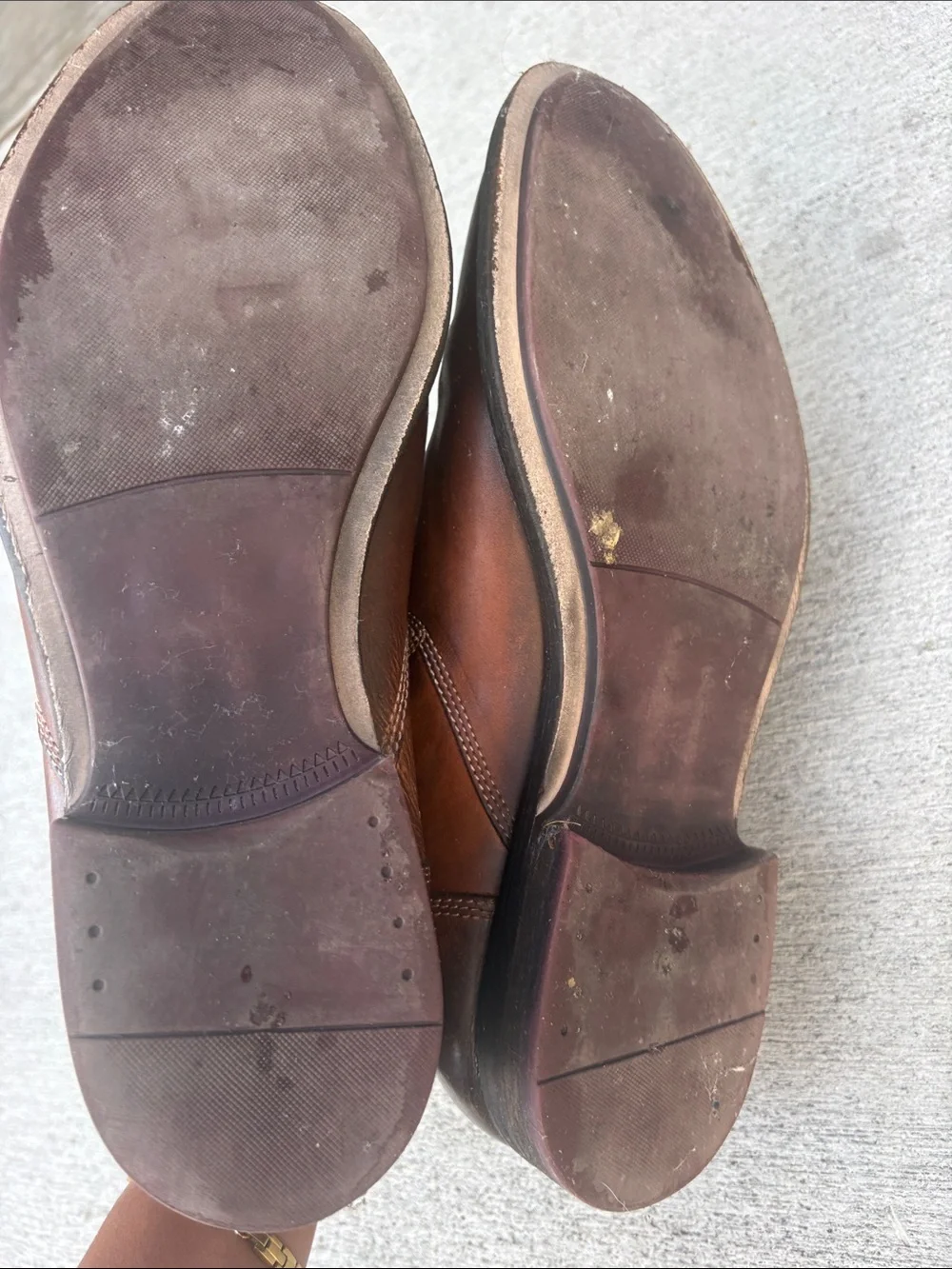 Men's Brown Leather Chukka Boots - Casual Pull-On Style